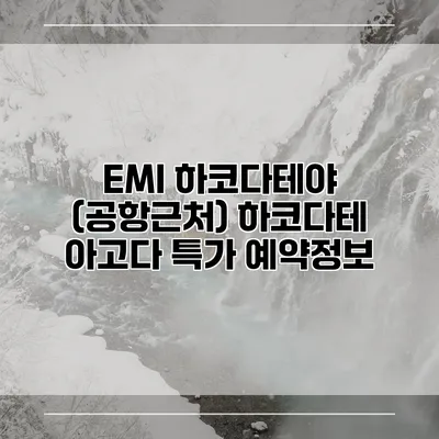 EMI 하코다테야 (공항근처) 하코다테 아고다 특가 예약정보