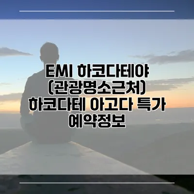 EMI 하코다테야 (관광명소근처) 하코다테 아고다 특가 예약정보