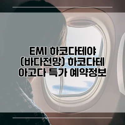 EMI 하코다테야 (바다전망) 하코다테 아고다 특가 예약정보