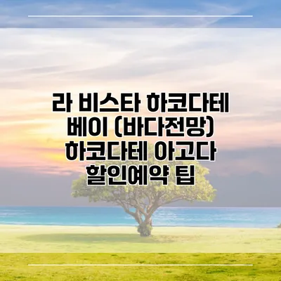 라 비스타 하코다테 베이 (바다전망) 하코다테 아고다 할인예약 팁