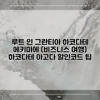 루트 인 그란티아 하코다테 에키마에 (비즈니스 여행) 하코다테 아고다 할인코드 팁
