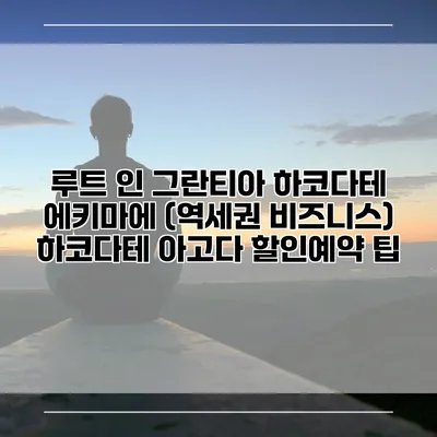 루트 인 그란티아 하코다테 에키마에 (역세권 비즈니스) 하코다테 아고다 할인예약 팁