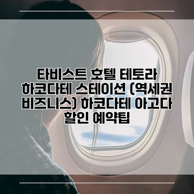 타비스트 호텔 테토라 하코다테 스테이션 (역세권 비즈니스) 하코다테 아고다 할인 예약팁