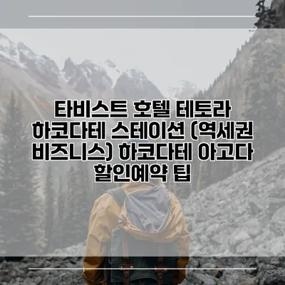 타비스트 호텔 테토라 하코다테 스테이션 (역세권 비즈니스) 하코다테 아고다 할인예약 팁
