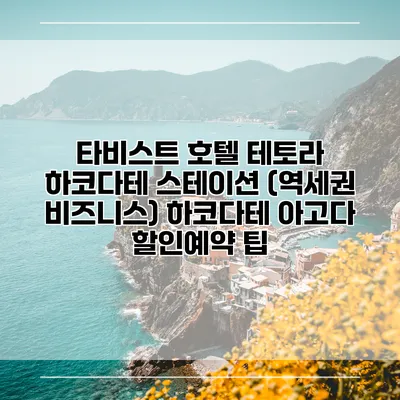 타비스트 호텔 테토라 하코다테 스테이션 (역세권 비즈니스) 하코다테 아고다 할인예약 팁