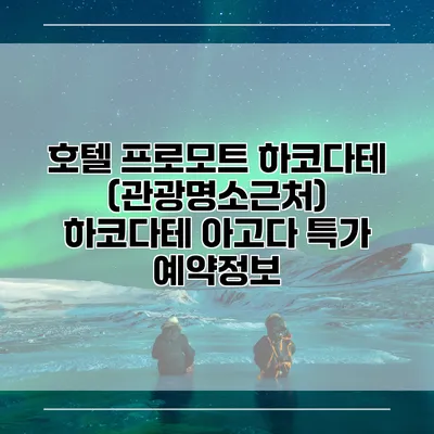 호텔 프로모트 하코다테 (관광명소근처) 하코다테 아고다 특가 예약정보