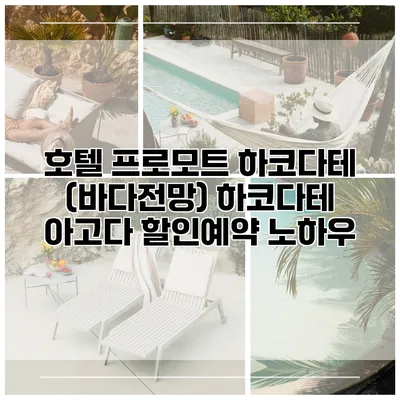 호텔 프로모트 하코다테 (바다전망) 하코다테 아고다 할인예약 노하우